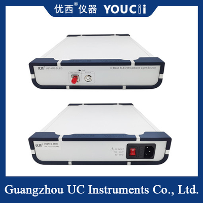 O Band Single Channel Width Light SLED Light Source عالية الاستقرار