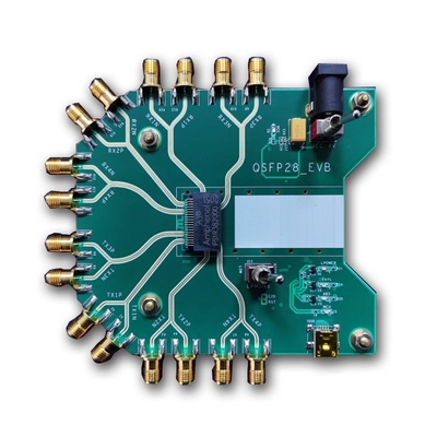 QSFP28 EVB SFP لوحة التقييم PAM4 باود 25 جيجا بايت إلى 28 جيجا بايت