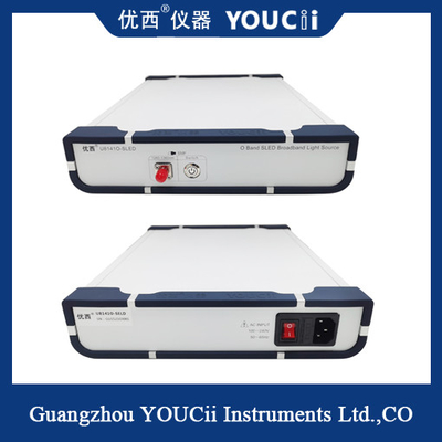 O Band Single Channel Width Light SLED Light Source عالية الاستقرار