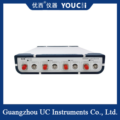 12 قناة MWDM مصدر الضوء المستخدم لقياس أجهزة WDM MWDM