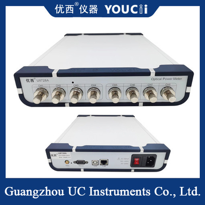 نطاق طاقة عداد الطاقة الضوئية 8 قنوات + 5 ~ -65dBm