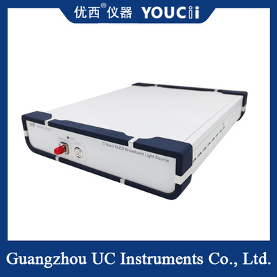 O Band الطول الموجي قابل للتعديل مصدر ضوء النطاق العريض SLED عالية الدقة