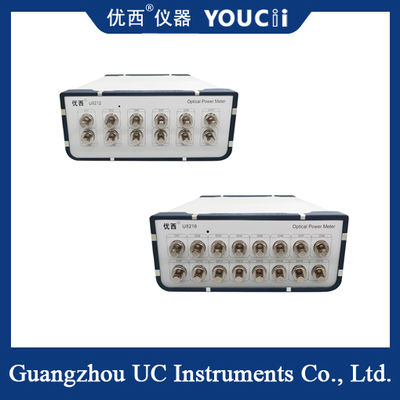 The wavelength range of 12-channel optical power meter is +10 to -65dBm