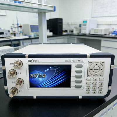 عداد طاقة بصري بأربع قنوات مع واجهات بيانات USB و RS232