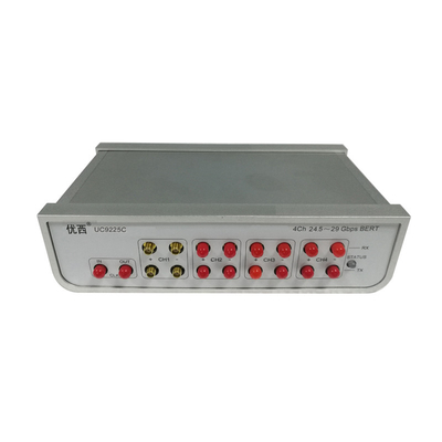 4Chs 24.5Gbps 29Gbps ​​BERT Tester 622Mhz إلى 11.7Ghz