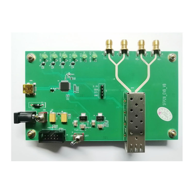 SFP28 EVB SFP لوحة التقييم USB HID 1.25 جيجابت في الثانية 56 جيجابت في الثانية